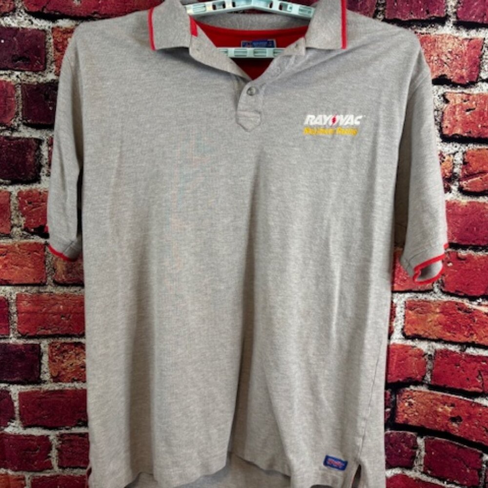 Rayovac Maximum Racing Jarrett Farve Motorsports Mens Team Issued Shirt XL